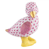 Herend Duckling In Boots Figurine