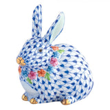 Herend Flower Bunny Figurine