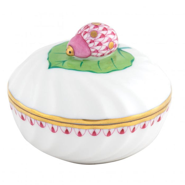 Herend Ladybug Box Figurine