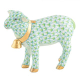 Herend Lamb With Bell Figurine