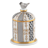 Herend Bird Cage Figurine
