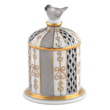 Herend Bird Cage Figurine