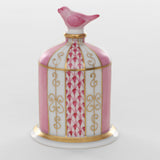 Herend Bird Cage Figurine