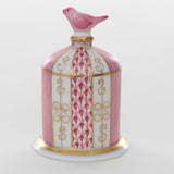 Herend Bird Cage Figurine