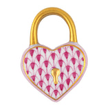 Herend Heart Lock Figurine