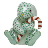 Herend Candy Cane Bunny