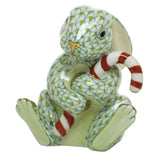 Herend Candy Cane Bunny