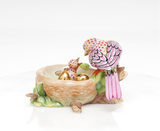 Herend Bird's Nest Figurine
