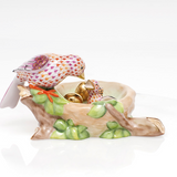 Herend Bird's Nest Figurine