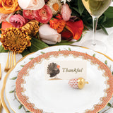 Herend Acorn Place Card Holder Figurine