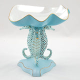 Herend Seahorse Shell Compote