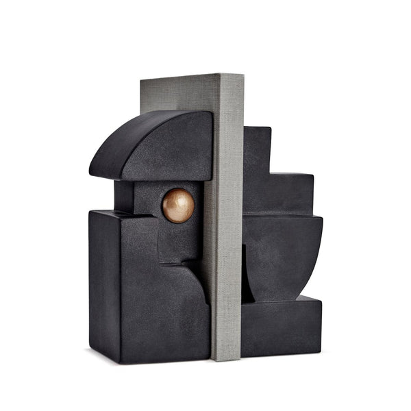 L'Objet Cubisme Bookend One (1 Piece Set) CB106 and CB108