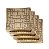 L'Objet Crocodile Coasters (Set of 4) CR12
