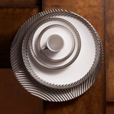 L'Objet Corde Espresso Cup + Saucer (Set of 6)