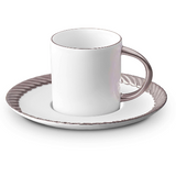 L'Objet Corde Espresso Cup + Saucer (Set of 6)