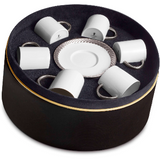 L'Objet Corde Espresso Cup + Saucer (Set of 6)