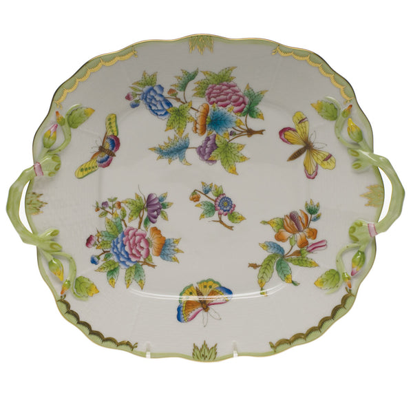 Herend Queen Victoria Square Cake Plate