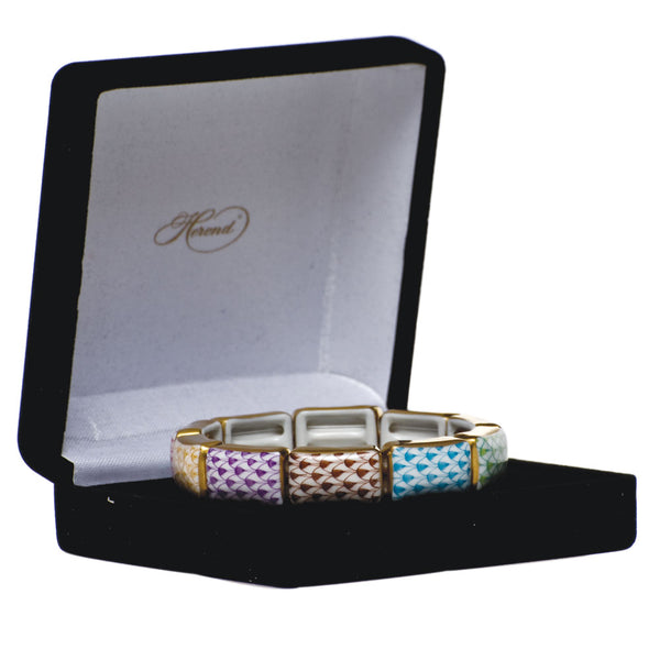 Herend 10 Link Bracelet MULTICOLOR FISHNET