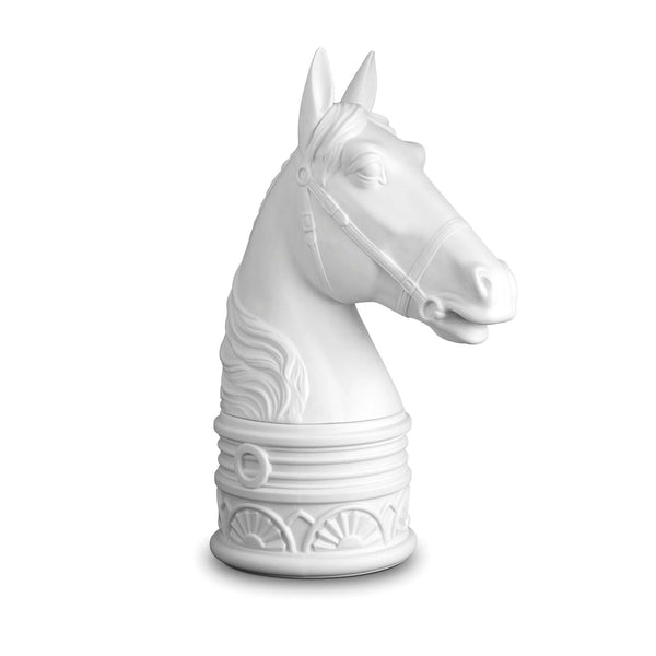 L'Objet Horse Bookend White