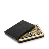 L'Objet Crocodile Box with Playing Cards - Two Decks