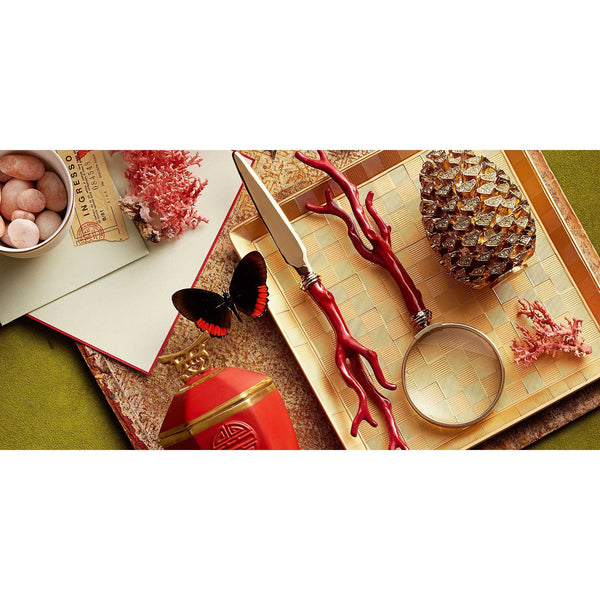 L'Objet Coral Magnifying Glass