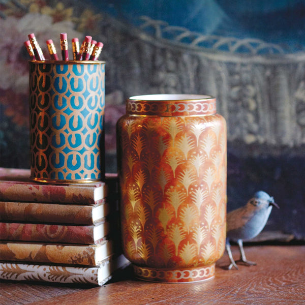 L'Objet Fortuny Piumette Vase - Medium